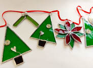 Stained Glass Christmas Bunting