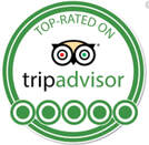 Top rated on Trip Advisor