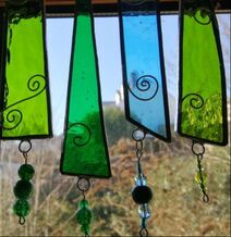 Stained Glass Window Valance
